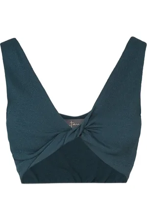 Cortana Koszulki, Kobieta, Niebieski, XS, Fiona Bralette Crop Top