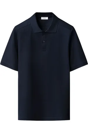 Eton Koszulki, Mężczyzna, Niebieski, XL, Bawełna, Granatowa koszulka polo