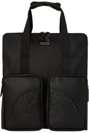 Sprayground Torebki, unisex, Czarny, ONE SIZE, Skóra, Core Embossed Check Backpack