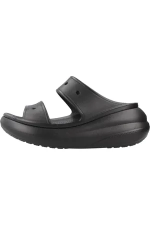Crocs Buty, Kobieta, Czarny, 39 EU, Crush Sandal Sliders