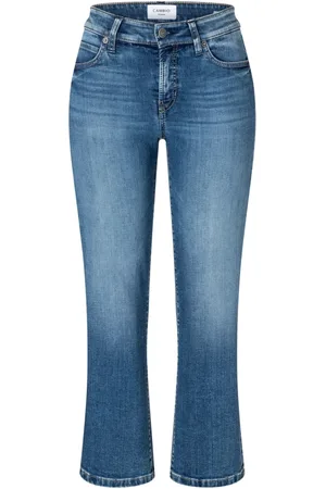 Cambio Jeansy, Kobieta, Niebieski, S, Bawełna, Jeansyy Paris Easy Kick Summer Contrast