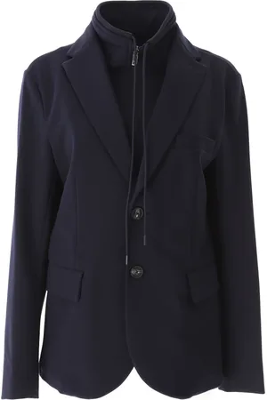 Emporio Armani Kurtki, Mężczyzna, Niebieski, L, Niebieska marynarka