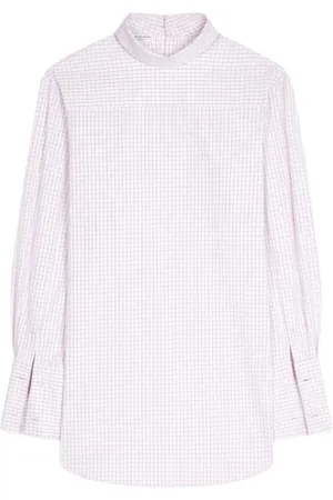 DRIES VAN NOTEN Bluzki, Kobieta, Różowy, M, Bawełna, Stylowa Koszula