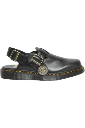 Dr. Martens Buty, Mężczyzna, Czarny, 43 EU, Zamsz, Jorge Classic Sandały ze Skóry Cielęcej