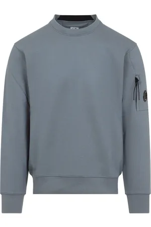 C.P. Company Bluzy, Mężczyzna, Niebieski, S, Bawełna, Bluza Stormy Weather