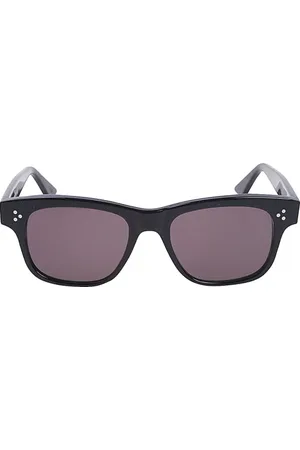 ELEVENTY Akcesoria, unisex, Czarny, ONE SIZE, Ręcznie Robione Okulary z Acetat Cellulose