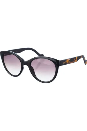 Liu Jo Akcesoria, Kobieta, Czarny, ONE SIZE, Okulary przeciwsłoneczne Butterfly Oval Acetate