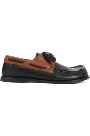 Loewe Buty, Mężczyzna, Czarny, 42 EU, Skóra, Eleganckie mokasyny ze skóry w odcieniu nude