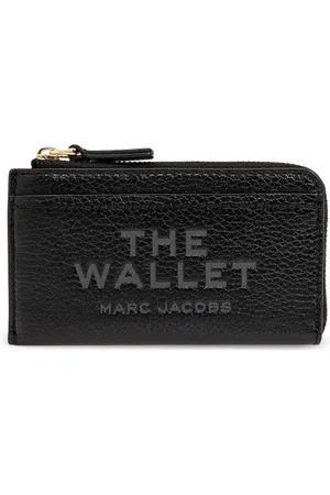 Marc Jacobs Akcesoria, Kobieta, Czarny, ONE SIZE, Skóra, Portfel skórzany