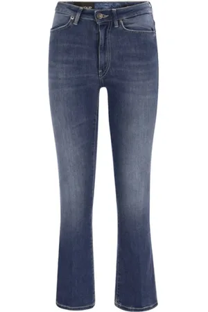 Dondup Jeansy, Kobieta, Niebieski, W26, Bawełna, Mandy Jeansy Super Skinny Bootcut