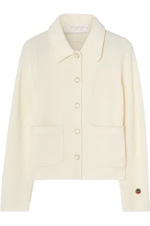 BUSNEL Kurtki, Kobieta, Beżowy, XL, Wełna, Maxinelle Jacket