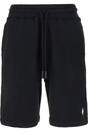 MARCELO BURLON Szorty, Mężczyzna, Czarny, M, Bawełna, Bermudy