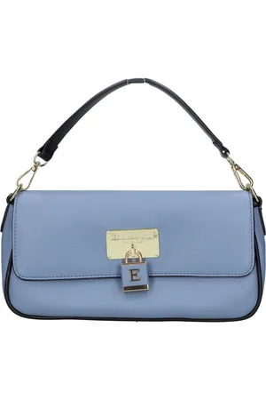 ERMANNO SCERVINO Torebki, Kobieta, Niebieski, ONE SIZE, Skóra, Torebka