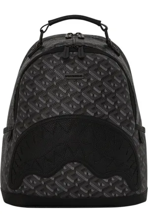 Sprayground Torebki, unisex, Czarny, ONE SIZE, Skóra, Plecak Blackout z przednią kieszenią