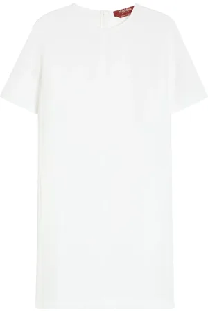 Max Mara Sukienki, Kobieta, Biały, 3XS, Elegancka Czarna Sukienka