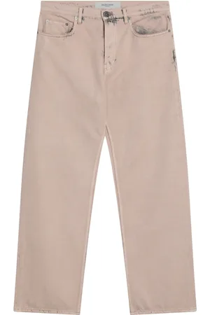 Golden Goose Jeansy, Mężczyzna, Beżowy, W31, Denim, Regular Fit Jeansyy Denim