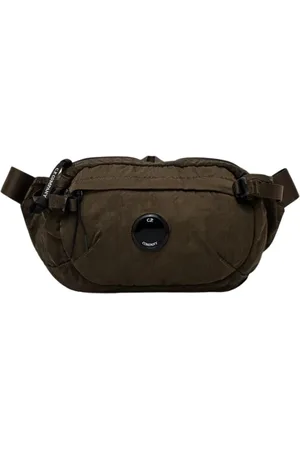 C.P. Company Torebki, Mężczyzna, Zielony, ONE SIZE, Nylon, Nylonowa Torba Crossbody