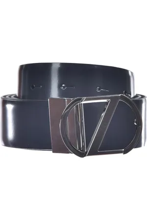 Ermenegildo Zegna Akcesoria, Mężczyzna, Czarny, 105 CM, Skóra, Stylowy pasek