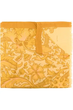 Etro Akcesoria, Kobieta, Żółty, ONE SIZE, Szal Shaal Nur