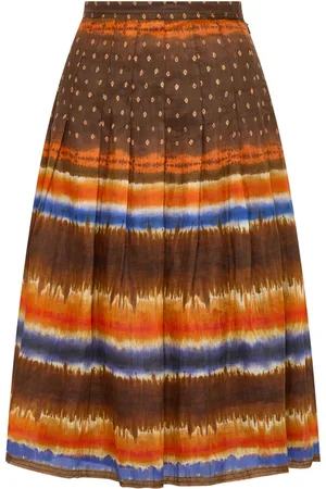 Maliparmi Spódnice, Kobieta, Wielobarwność, XS, Spódnica Wzór TIE DYE