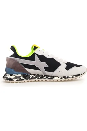 W6YZ Buty, Mężczyzna, Wielobarwność, 42 EU, Sneakers z Mieszanki Materiałów: Model Jet