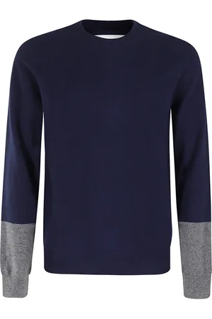 Comme des Garçons Swetry, Mężczyzna, Niebieski, S, Sweter Rozpinany
