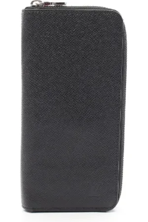 LOUIS VUITTON Pre-owned, Mężczyzna, Czarny, ONE SIZE, Skóra, Pre-owned skórzane portfele