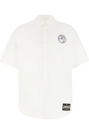 AMBUSH Koszule, Mężczyzna, Biały, L, Short Sleeve Shirts