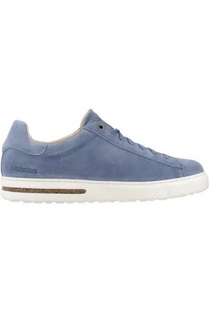 Birkenstock Buty, Mężczyzna, Niebieski, 42 EU, Zamsz, Niskie sneakersy z zamszu