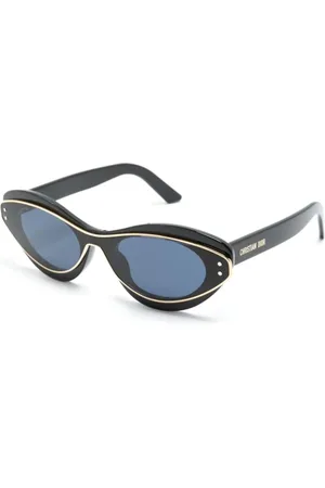 Dior Akcesoria, Kobieta, Czarny, ONE SIZE, Okulary przeciwsłoneczne typu kocie oko
