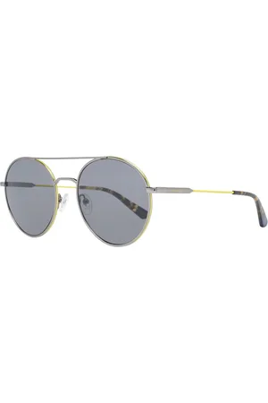GANT Akcesoria, Mężczyzna, Szary, ONE SIZE, Okrągłe okulary przeciwsłoneczne w kolorze grafitowym