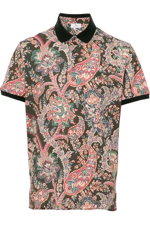 Etro Koszulki, Mężczyzna, Wielobarwność, 3XL, Bawełna, Casualowa koszulka polo z bawełny