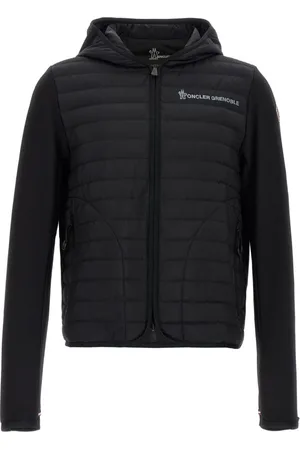 Moncler Kurtki, Mężczyzna, Czarny, S, Czarny Sweter Styl Grenoble