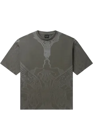 Daily paper Koszulki, Mężczyzna, Zielony, XS, Rhythmic Oversized T-Shirt