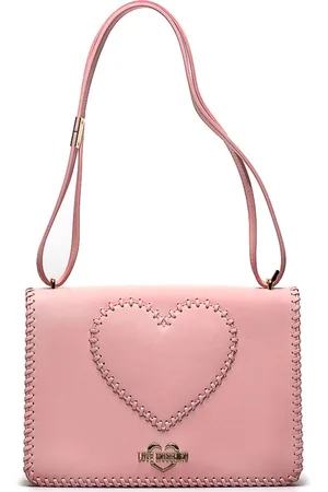 Moschino Torebki, Kobieta, Różowy, ONE SIZE, Skóra, Torebka na ramię ze skóry syntetycznej