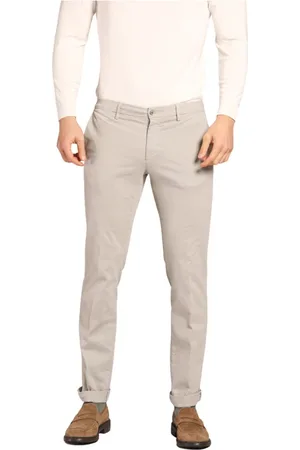 Masons Spodnie, Mężczyzna, Szary, 4XL, Bawełna, Spodnie Spodnie Gabardine Stretch Regular Fit