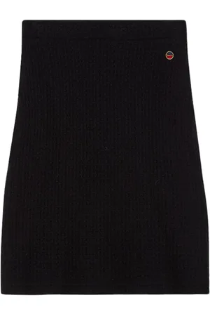BUSNEL Spódnice, Kobieta, Czarny, XS, Wełna, Gail Skirt