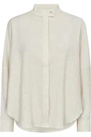 Co`Couture Bluzki, Kobieta, Biały, XS, Poliester, Angelacc Wing Shirt Blouse