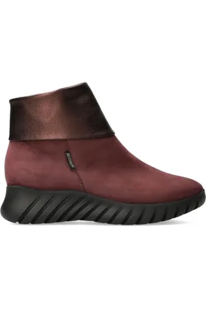 Mephisto Buty, Kobieta, Fioletowy, 41 EU, Zamsz, Fioletowe botki dla kobiet