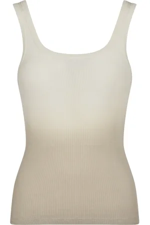 Dondup Koszulki, Kobieta, Beżowy, S, Stylowy Top