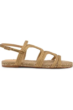 Castaner Buty, Kobieta, Żółty, 35 EU, Płaskie sandały