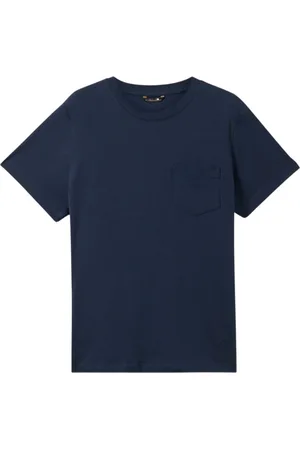Brooks Brothers Koszulki, Mężczyzna, Niebieski, 2XL, Bawełna, Bawełniana Koszulka z Kieszenią