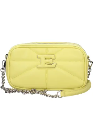 ERMANNO SCERVINO Torebki, Kobieta, Żółty, ONE SIZE, Skóra, Torebka Cross Body
