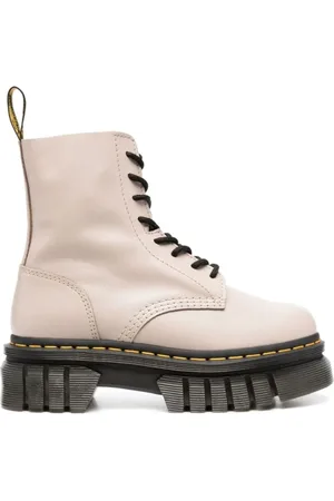Dr. Martens Buty, Kobieta, Beżowy, 36 EU, Skóra, Audrick Nappa Lux Platform Ankle Botki