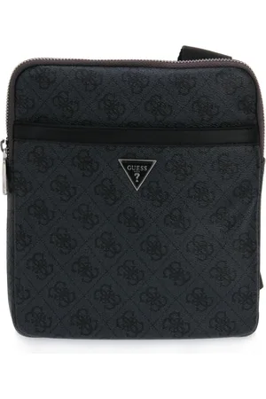 Guess Torebki, Mężczyzna, Czarny, ONE SIZE, Torebka listonoszka Bla Vezzola od