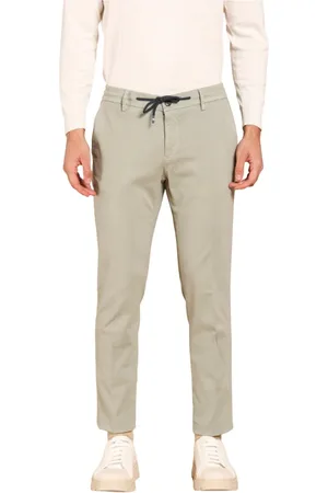Masons Spodnie, Mężczyzna, Szary, 2XL, Bawełna, Spodnie Chino Jogger Slim Fit