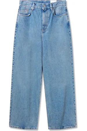 Axel Arigato Jeansy, Kobieta, Niebieski, W25, Denim, Clara Wide-Leg Jeansy