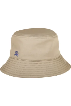 Burberry Akcesoria, Kobieta, Beżowy, S, Hunter MH Bucket Hat