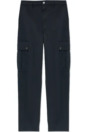 Burberry Spodnie, Mężczyzna, Czarny, L, Bawełna, Spodnie Cargo