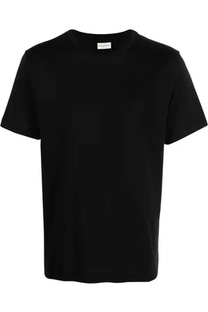 DRIES VAN NOTEN Koszulki, Mężczyzna, Czarny, M, Bawełna, Hertz 6600 M.k. T-Shirt
